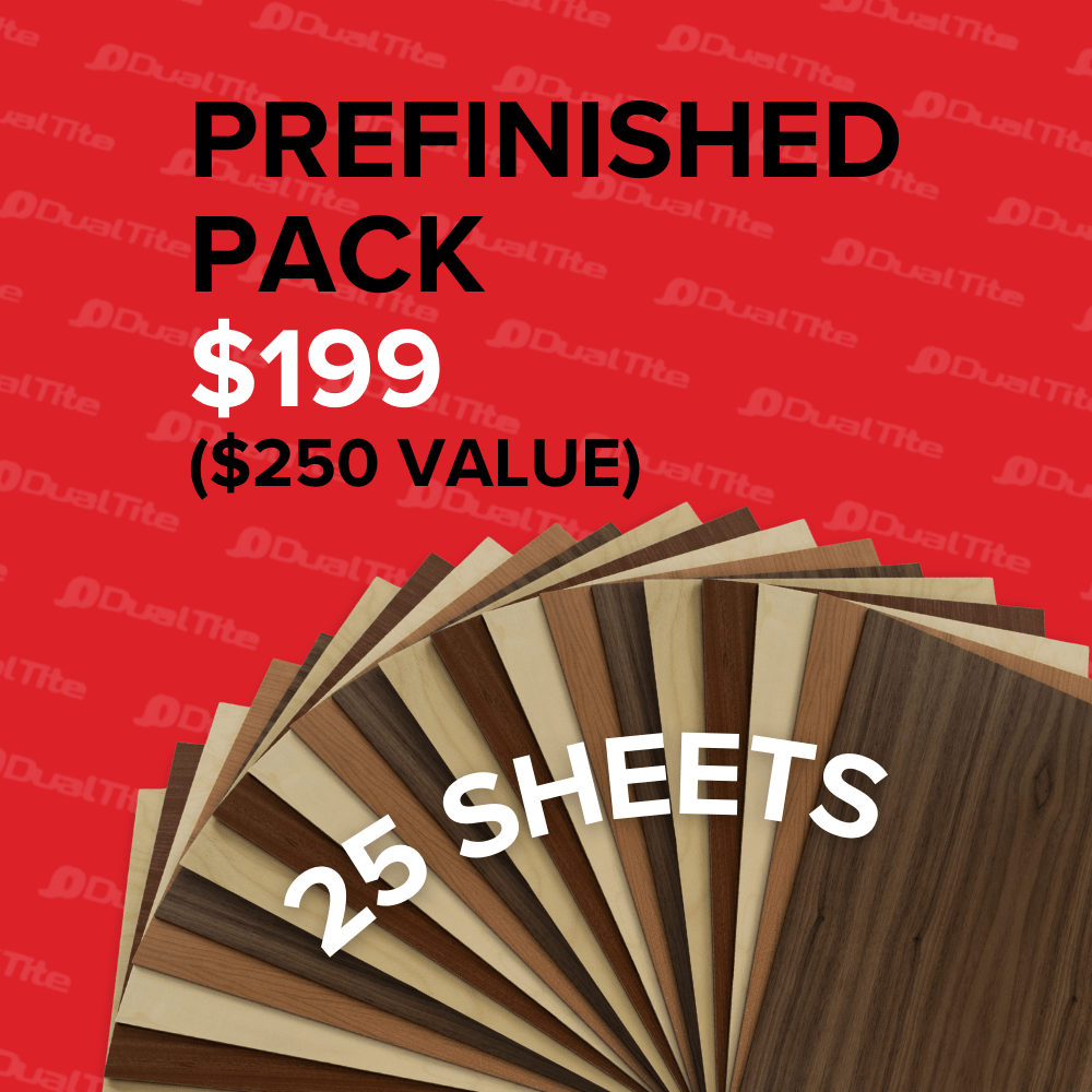 1/8" Prefinished Mega Pack -
